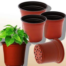 Planters Pots 4 sizes of plant pots garden and nursery seed starting pots lightweight juicy seed trays vegetable container boxesQ240517