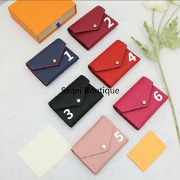 2023 Designer Small Wallets For Women Bag Fashion Short Wallet Classic Credit Card Holder High Quality 41938 206s