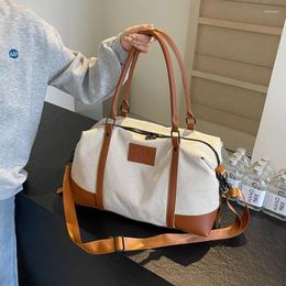 Duffel Bags Classic Trendy High Quality Oxford Large Capacity Women's Shoulder Bag 2024 Fashion Design Leisure Travel Handbag
