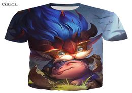 Game League of Legends T Shirt Men Women 3D Print Omega Squad Tristana Hero Skin Dragon Trainer Heimerdinger Short Sleeve Fashion 6345971