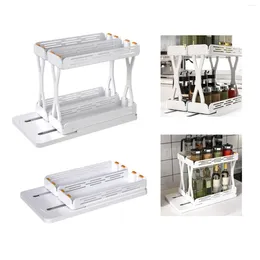 Kitchen Storage Pull Out Spice Rack Multi Purpose Holder Cupboard Slide Sliding Organizer Shelf