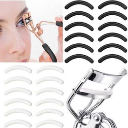 Eyelash Curler 10/20/50 eyelash curler replacement pad Womens rubber eyeliner clip replacement pad makeup curl Modelling tool Q240517