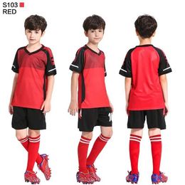 Clothing Sets 2024 New Childrens Clothing Set Boys and Girls Basketball Jersey Two Piece Team Uniform Training Shirt Short Sleeve Shorts Q240517