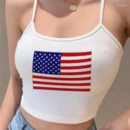 Women's Tanks Summer Camis Tops 2000s Aesthetic Y2K Clothes Sexy Top Women Crop White Graphic Prints Sleeveless Shop