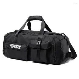 Duffel Bags 42L Large Capacity Men's Traval Bag Personalised Oxford Waterproof Durable Fashion Luggage Outdoor Sports Multifunction