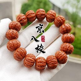 Strand Monkey Head Jingbaleng Small Walnut Bracelet Boutique Single Circle Men And Women Cultural Artefact Prayer Beads Bracel