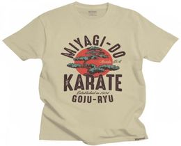 Vintage Miyagi Do Inspired Karate Kid T Shirt Men Cotton Cobra Kai Tshirt Japanese Kung Fu Tee Tops Short Sleeve Fashion Tshirt 227906474