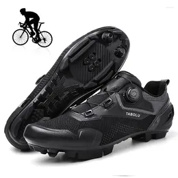 Cycling Shoes High Quality Mtb Sneaker Flat Pedal Bike Cleat Men's Speed Road Bicycle Dirt Spd Biking Racing Sports