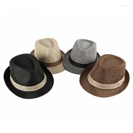 Berets Thin Men Hats In Spring And Summer Korean Fashion Casual Sun Visor Beach Hat General Jazz Female