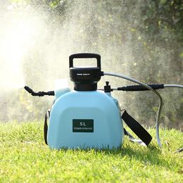 5/8L water tank agricultural equipment USB charging electric spray Mr. Garden Plant with spray gun automatic tool 240517