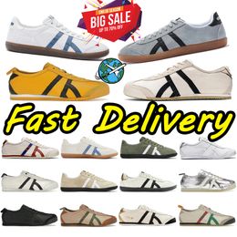 New Designer Women Man Black White Leather Lace Up trainer casual shoes Luxury Canvas Shoes Beige Blue Rubber Sole Embroidered Vintage Casual Sneaker size 36-45