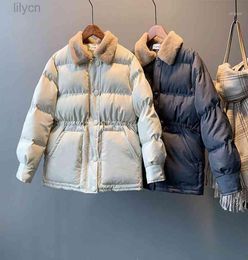 Casual downs Cotton Solid Puffer Female Winter Coat Jackets New Fashion Women Warm Autumn Jacket Coat1 Outerwear Korean Parkas18488445