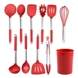 Cookware Sets Kitchen Utensils Non-stick Kitchenware Cooking Utensil With Stainless Steel Handle Accessories