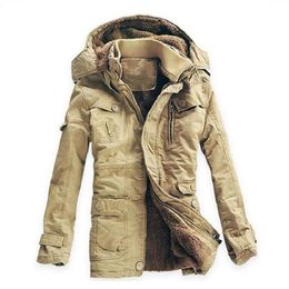 TUTTO PLOGGIORE PLOGGIO 5XL Spesso inverno maschi cotone cotone cotone russo inverno paperti da uomo sottile outcoat in forma calda sno5653061