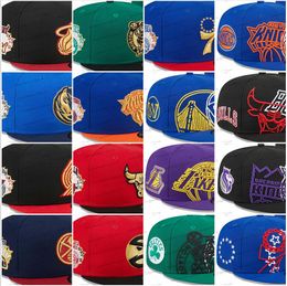 2024 All Team Fan's Basketball USA New York Baseball Adjustable Hat Black Chicago Men Vintage Flat Sport Base Ball Snapback Caps Letters Bone Chapeau Ma19-03