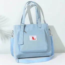 Shoulder Bags Cross Border Female Slung High Capacity Student's Single Bag Japanese Literature And Art Computer Handbag