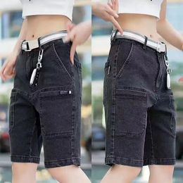 Men's Jeans Fashion Summer Durable Casual Denim Cargo Pants Men Six-Pocket Stylish Cowboy Harajuku Straight High Quality Streetwear