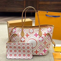 24ss Women Shoulder Bag Luxurys Designers Leather Tote Flowers Shopping Bags Shouder Handbag Crossbody Bags Mobile Phone Bag pouch purse 32cm