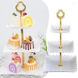 Plates Detachable Cake Stand Plate Wedding Birthday Party Pastry Cupcake Fruit Dishes And Sets Ceramic Sushi Rack