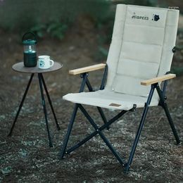 Camp Furniture Camping Portable Folding Stool Picnic Fishing Mat Aluminium Alloy Vacation Cloud Chair Practical Leisure Equipment