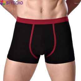 Underpants Male Panties Cotton Men's Underwear Boxers Breathable Man Boxer Solid Comfortable Brand Shorts Cueca Calzoncillo