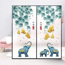 Window Stickers Chinese Simple Ink Art Canvas Poster Flower And Bird Wall Painting Prints Pictures Bedroom Corridor Living Room Decoration