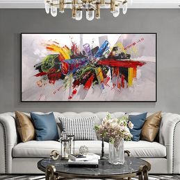 Street Colorful Graffiti Art Posters and Prints Canvas Paintings Wall Art Pictures for Living Room Home Decor Cuadros No Frame2034729