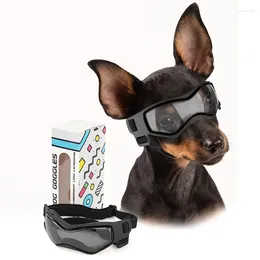 Dog Apparel Glasses Adjustable Pet Riding Breed For Outdoor Soft Puppy Small Driving Goggles Easy Wear Medium Protection Sunglasses