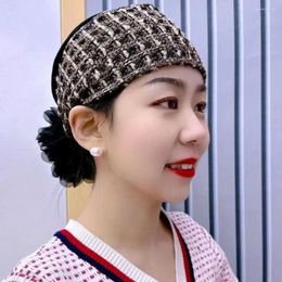 Ethnic Clothing Lace Muslim Headscarf Cap Fashion Velvet Soild Color Turban Headband Women