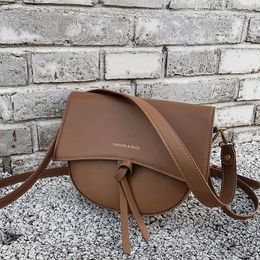 Bag Luxury Handbag Female Bags Design Large Capacity Satchel Women Totes Pu Leather Crossbody Shoulder Flap Saddle Pack
