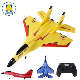 MiG530 RC Plane EPP Foam Aircraft Radio Control Airplane 24G Remote Fighter Glider Toys for Children 240509