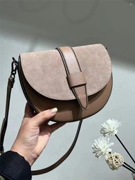 Duffel Bags B C High Quality Casual Women's Shoulder Bag Handbags Genuine Leather Suede Crossbody