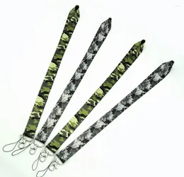 Keychains 500 Pcs Camouflage Key Lanyards Id Badge Holder Keychain Straps For Mobile Phone Wholesale