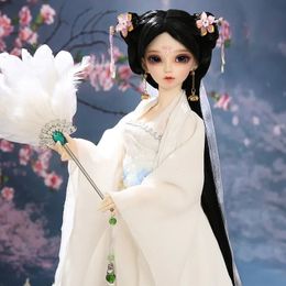 Free delivery of Fairyland Minifee Choe BJD MSD Doll 1/4 full set of fashionable and cute doll resin shaped toys 240429