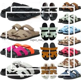 Designer Chypre Sandal Slide Fashion Slippers Mens Women Girl Flat Buckle Black Leather Soft Brown Suede Pink Orange Comfortable Fashion Daily Outfit Size 35-42 250