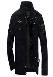 Man Autumn Jacket Men Cotton Jean Military Winter Jackets Plus Size 5XL 6XL New Coat Male jaqueta masculina Pilot outerwear Denim 9663977