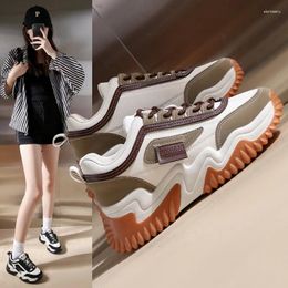 Casual Shoes 2024 Full With Thick Soled Father Women Winter Show Foot Small Sports Cotton Women's