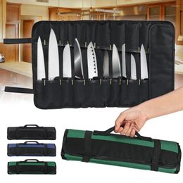 Storage Bags Home Garden Multifunction Tool Practical Carrying Handles Oxford Canvas Chisel Roll For Instrument Case