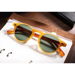 sunglasses for women Men Women 45 47 mm 2size ov 5186 Vintage Polarised Sunglasses ov5186 Retro Gregory Peck Brand Sun glasses Eyewear with original