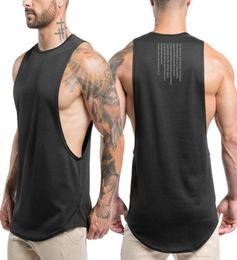 Summer Designer Mens Tank Top Fashional Sport Bodybuilding High Quality Gym Clothes Vests Clothing Casual Men039s Underwear Top4133550