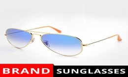 Metal Sunglasses Gradient Grey Blue red sunglasses pilot Style glass Sun Glasse oculos de sol FEMININO UV400 Men Women Sunglasses 5802099