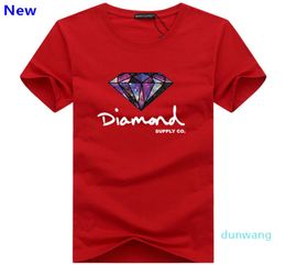Fashion Fashion t shirt diamond men women Clothing 2018 Casual short sleeve tshirt men Brand designer Summer tee shirts J022318455