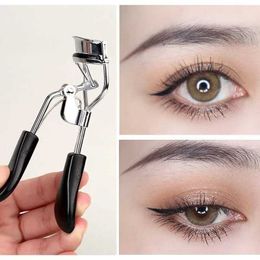 Eyelash Curler Colored plastic eyelash curler easy to use mini makeup beauty styling tool accessories Q240517