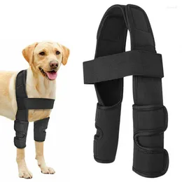 Dog Apparel Pet Elbow Sleeve Protector Knee Leggings Leg Brace Front Recovery Anti Licking Wounds Wrap Support Supplies