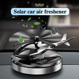 Solar Car Air Freshener Helicopter Propeller Fragrance Supplies Interior Accessories Decor Flavouring Original Perfume Diffuser 240517