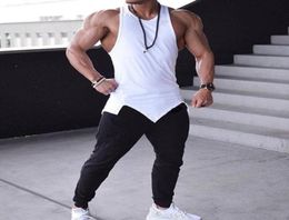 Bodybuilding Clothing Tank Tops Men Gym Stringer Sleeveless Shirt Fitness Tanktop Mens Work Out Vest Muscle For Men039s6186676