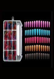 Sell 240pcbox Artificial Nails Beauty Box Fingernail Long Stiletto Full Cover Japan False Nail Tip DIY Finger Unas postizas7175092