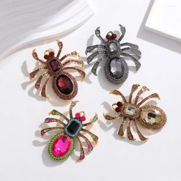 Brooches Spider-shaped Brooch Pin Exaggerated Faux Unisex Vintage Badge Fashion Accessories For Classic Style