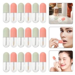 Storage Bottles 20 Pcs 5ml Lip Gloss Glaze Oil Tube Empty 20pcs Container Mini Tubes Plastic Refillable Miss Women