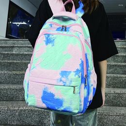 Backpack Cute Nylon Women's Large Capacity College Style School Bag Female Student Travel Rucksack Ladies High Quality Bagpack